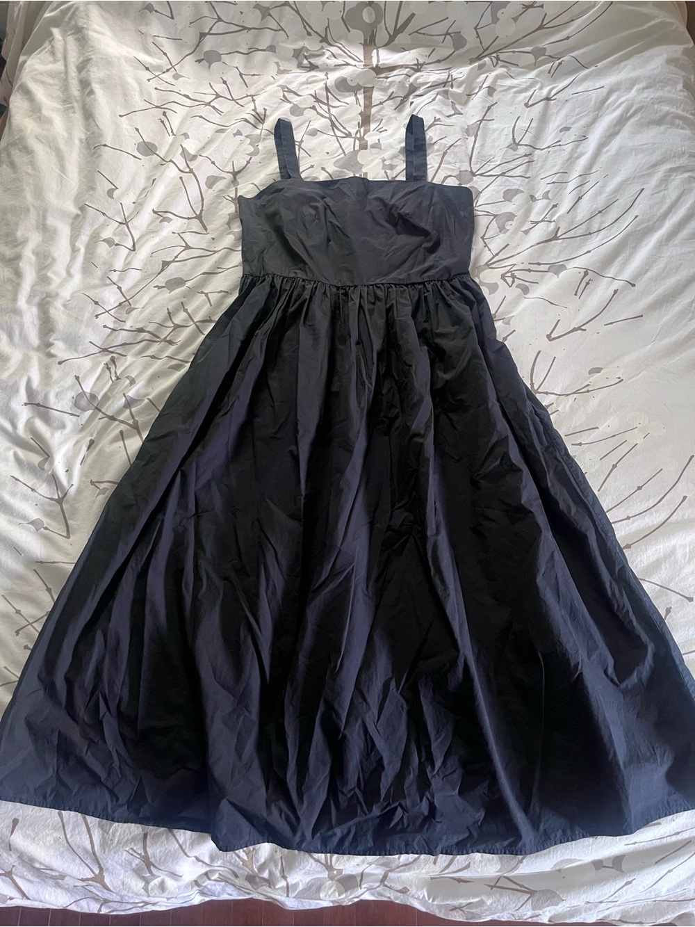 COS Black Full-Skirt Sundress